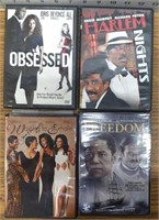 DVD lot, Harlem nights, obsessed, waiting to