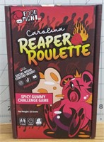 Carolina Reaper roulette spicy gummy challenge