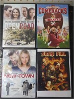 DVD lot, open road, new in town, sushi girl, the
