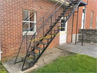 Approx. 10' Metal Staircase - Buyer Must Remove