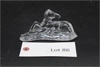 Waterford Crystal Horse Paper Weight