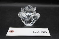 Waterford Crystal Rose Paper Weight