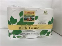 (16xbid)Harvest Farms 12ct Toilet Paper