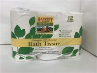 (32xbid)Harvest Farms 12ct Toilet Paper