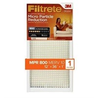 Filtrete by 3M 12x36x1 MERV 10 Air Filter