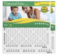2 24" x 30" x 1" Naturalaire Pleated Air Filters