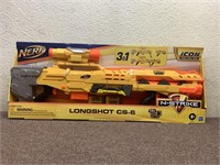 (2xbid)Nerf Longshot CS-6 Toy Gun
