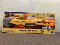 (4xbid)Nerf Longshot CS-6 Toy Gun