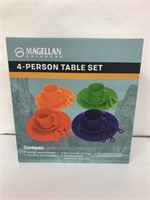 (12xbid)Magellan 4- Person Table Set