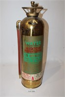 Vintage Water Fire Extinguisher 26"T