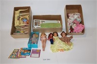 Assorted Barbies & Accessories