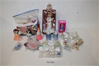 Assorted Dolls, Ceramic & Plastic