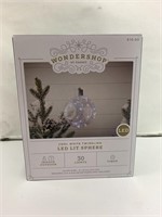 (4xbid)Wondershop LED Lit Sphere