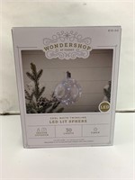(72xbid)Wondershop LED Lit Sphere