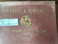 5 "THE LANCE" ST. GEORGE'S SCHOOL YEARBOOKS