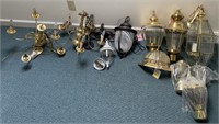 Vintage New Old Stock Light Fixtures, Brass & More
