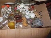 Two Box Lots Indian Items & Misc Knick Knacks
