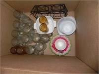 Large Box of Drinking Mugs, Misc Glassware