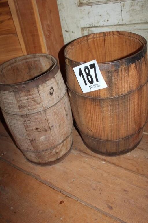 Two Small Barrels