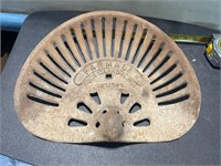 Farmall tractor seat