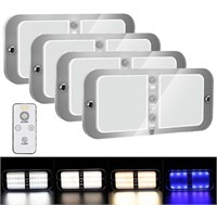 NEW RV LED Interior Lights with Remote 4 Pcs