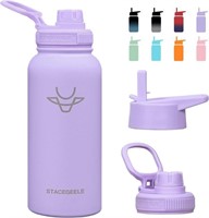 NEW $35 (18oz) Insulated Vacuum Water Bottle