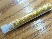 5 ml vial 24K gold flakes