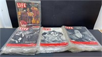 Assorted LIFE Magazine Issues 1951 to 1954