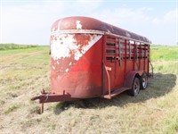 1973 JSTO Stock Trailer