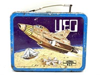 Vintage 1973 UFO Thermos Metal Lunchbox