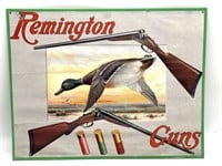 Remington Guns Meta Sign 16.25” x 12.75”