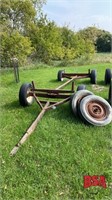 4 Wheel Rubber Tired Farm Wagon