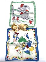 Vintage Children’s Handkerchiefs Walt Disney and
