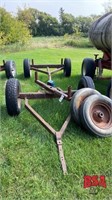 4 Wheel Rubber Tired Farm Wagon