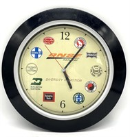 BNSF Railway Clock 13.25”
(Plastic)