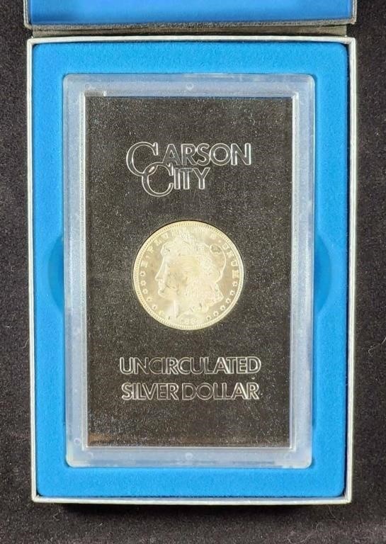 1884 CARSON CITY MORGAN SILVER DOLLAR GSA UNCIRCUL