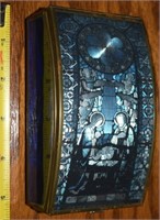 Via Vermont Handcrafted Stained Glass Religious Bx