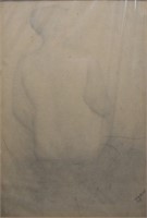 NUDE DRAWING SIGNED