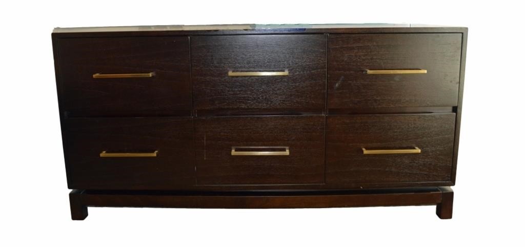 MODERN 6 DRAWER  DRESSER  CHEST OF DRAWERS