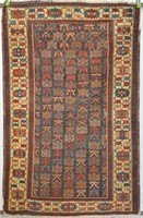 FINE ANTIQUE SHIRVAN CAUCASIAN CARPET RUG