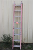 Werner 16' Fiberglass Ext Ladder