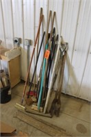Spade, Hole Cleaner, Brooms, Handles, Misc