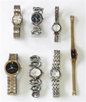 LOT OF LADIES FASHION WATCHES