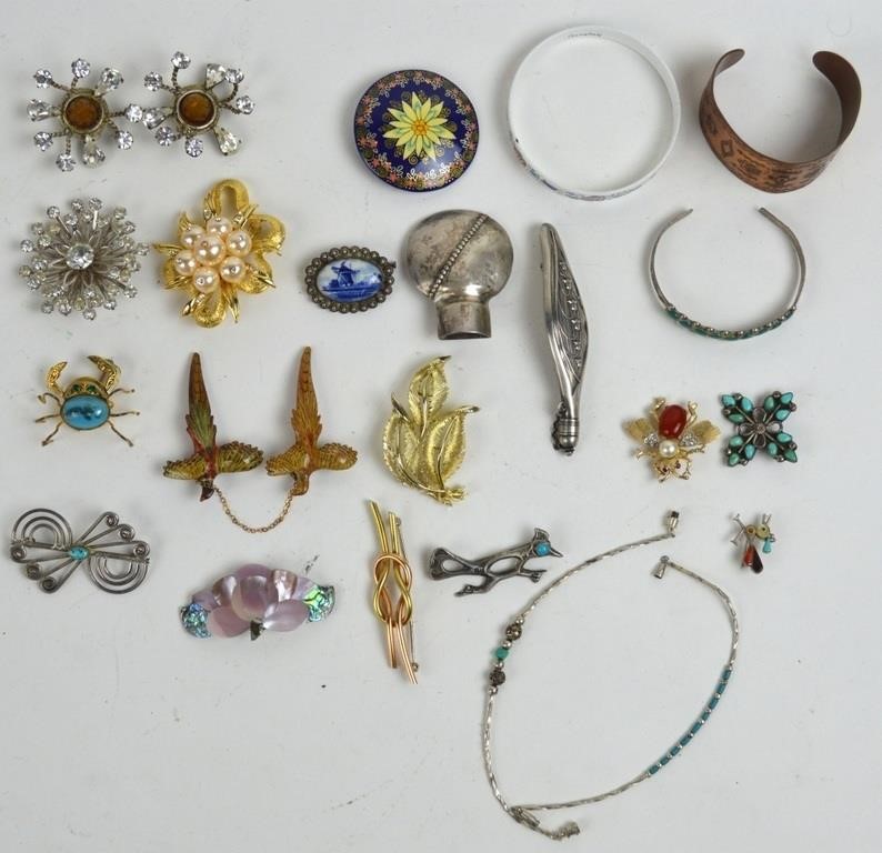 VINTAGE JEWELRY LOT INC STERLING