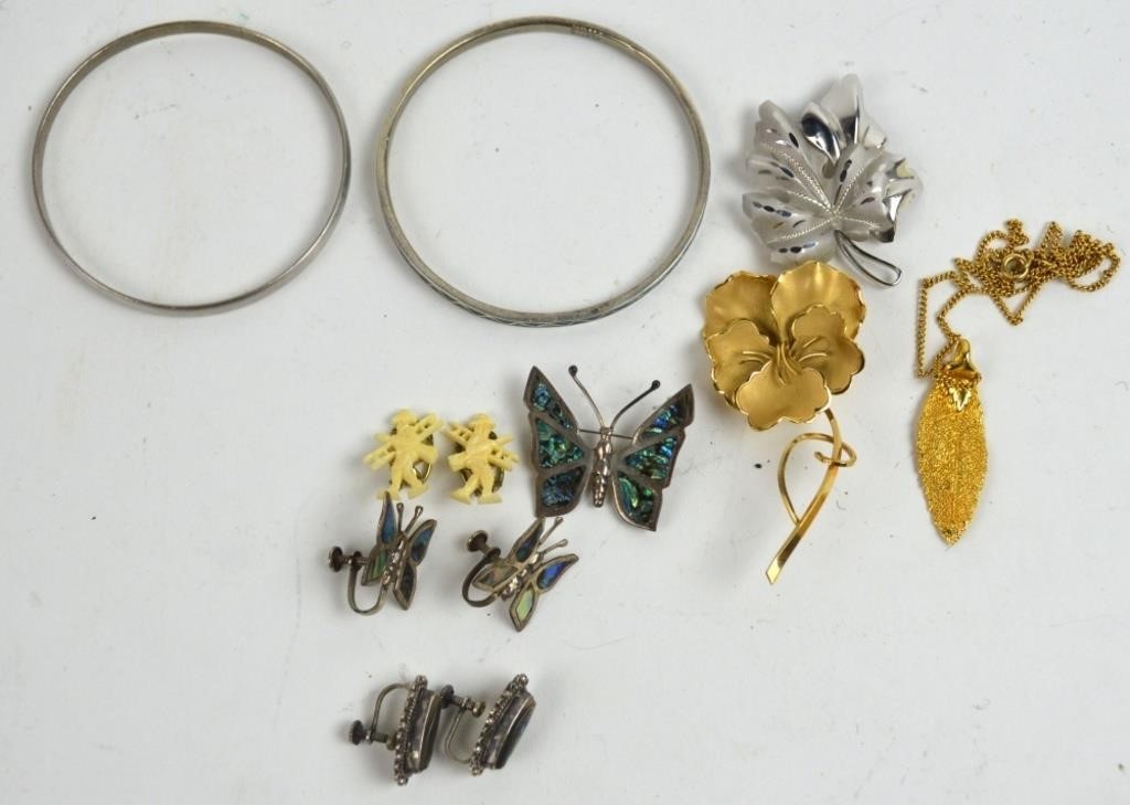 JEWERLY LOT STERLING & GOLD FILLED