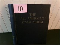 ALL AMERICAN STAMP ALBUM SEE PHOTOS