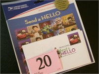 SEND A HELLO PACKET TOY STORY UNOPENED