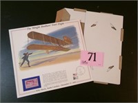 WRIGHT BROS FIRST FLIGHT COMMEMORATIVE STAMP