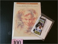 COMMEMORATIVE STAMP BOOKLET STAMPS UNMOUNTED 1986