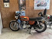 1975 Honda 550 four motorcycle